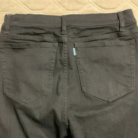 Sene Cailee Hills Women Sizeless Air Straight Black High-Rise Full Length Jeans - Picture 6 of 13